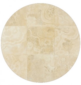 Ivory Travertine Honed and Filled Tiles